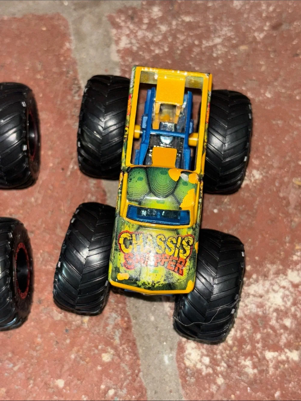 Kids Monster Truck Toy Pack - White, Gold, Black, Yellow